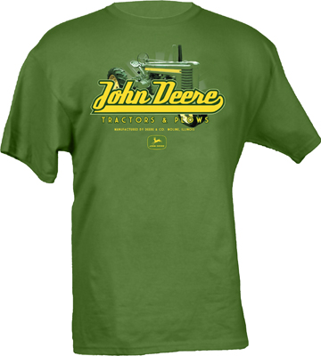 John Deere Vintage Tractors and Plows T Shirt