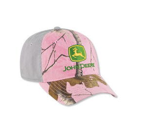 JOHN-DEERE-PINK-REALTREE-AP-LADIES-CAMO-Trademark-Twill-CAP-HAT-BRAND ...