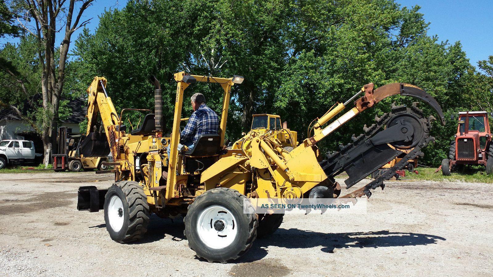 Vermeer Trencher Artictulating Steering John Deere 3179d Diesel Engine ...