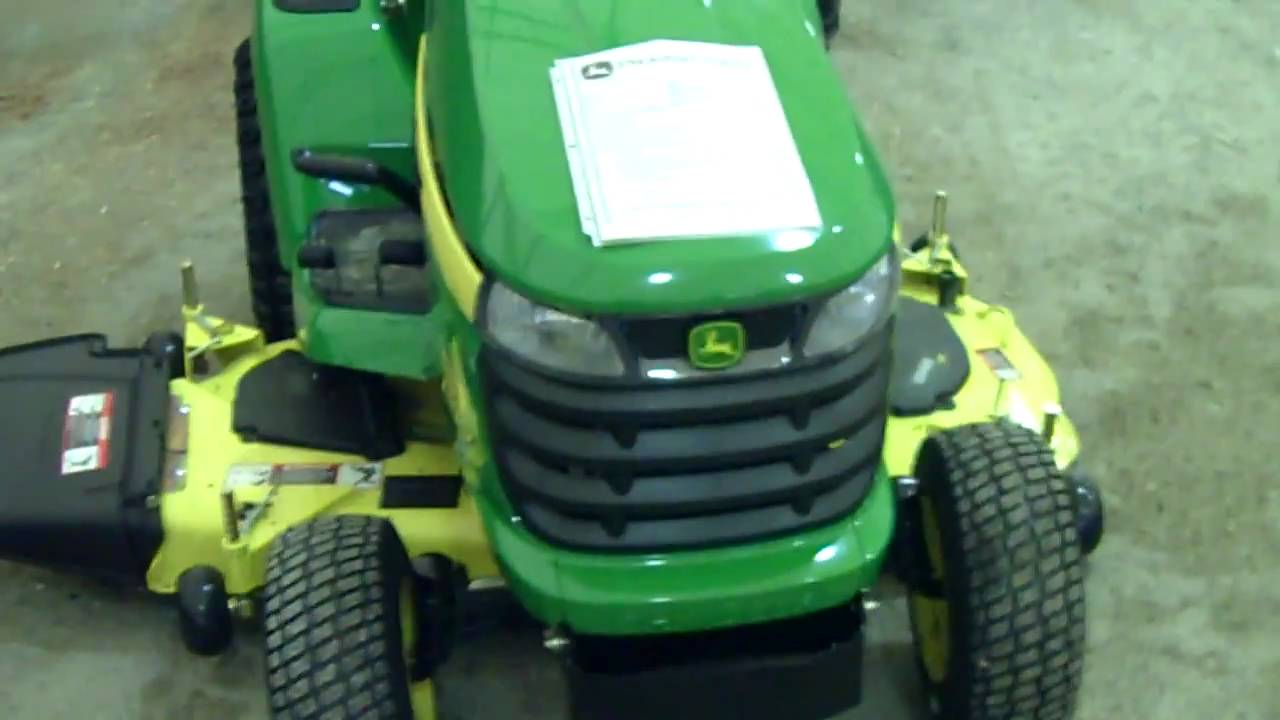 John Deere X530 Multi Terrain garden tractor - YouTube