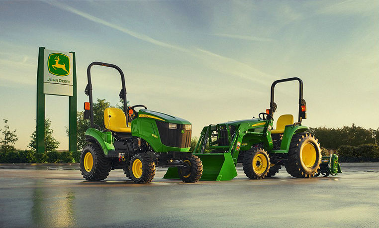 Compact Utility Tractors | E Series Tractors | John Deere CA