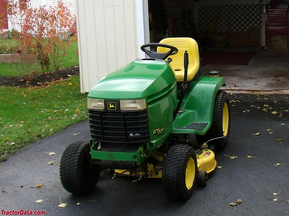 TractorData.com John Deere GT225 tractor photos information