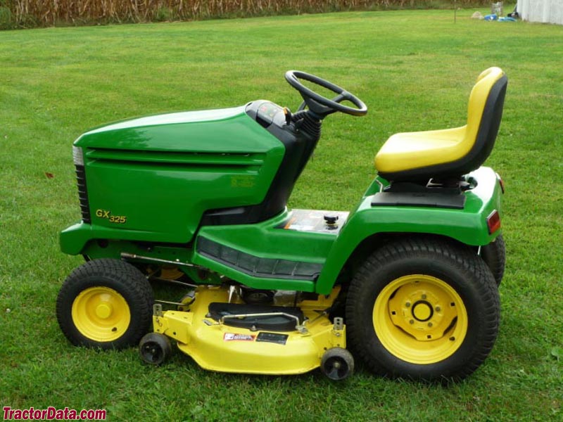 TractorData.com John Deere GX325 tractor photos information