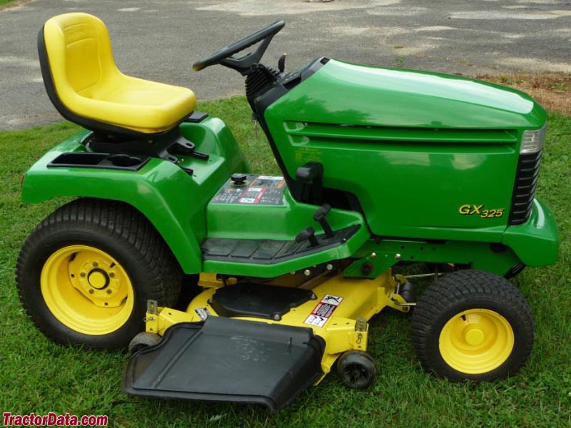 TractorData.com John Deere GX325 tractor photos information