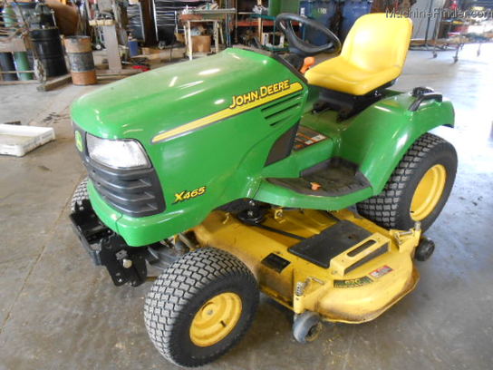 2002 John Deere X465 Lawn & Garden and Commercial Mowing - John Deere ...