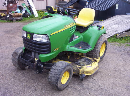 2002 John Deere X465 Lawn & Garden and Commercial Mowing - John Deere ...