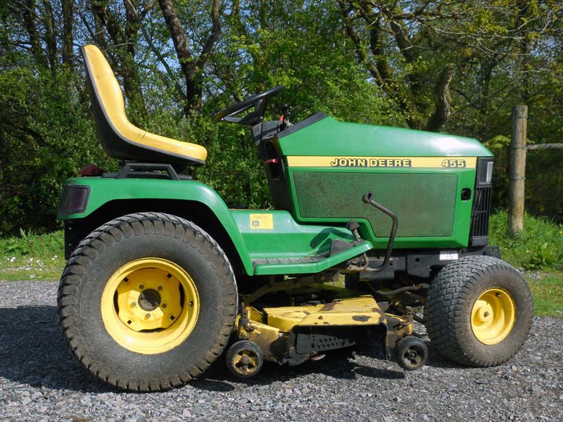 Pics Photos - John Deere Diesel 455 Garden Tractor