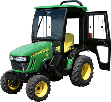 John Deere 2025R, 2320 Tractor Cabs and Cab Enclosures - Sims Cab ...