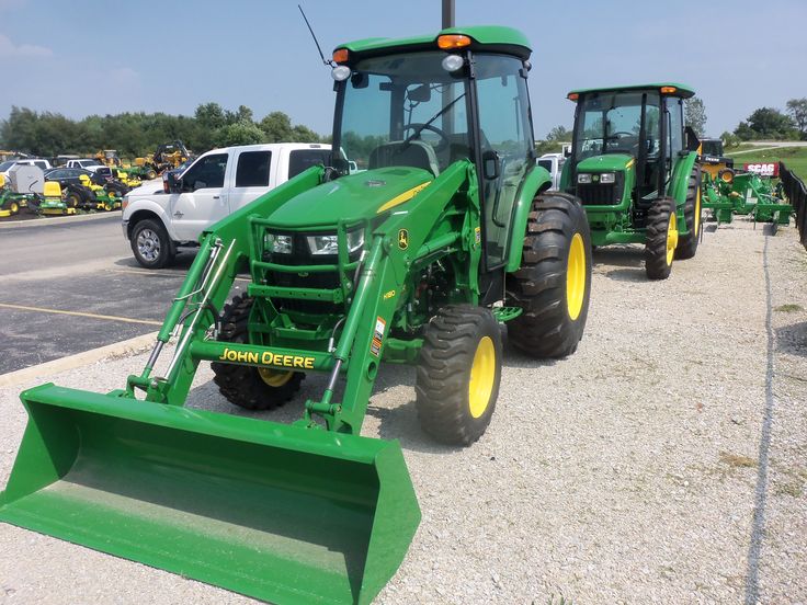 John Deere 4066R & 5065E cab tractors | John Deere equipment ...