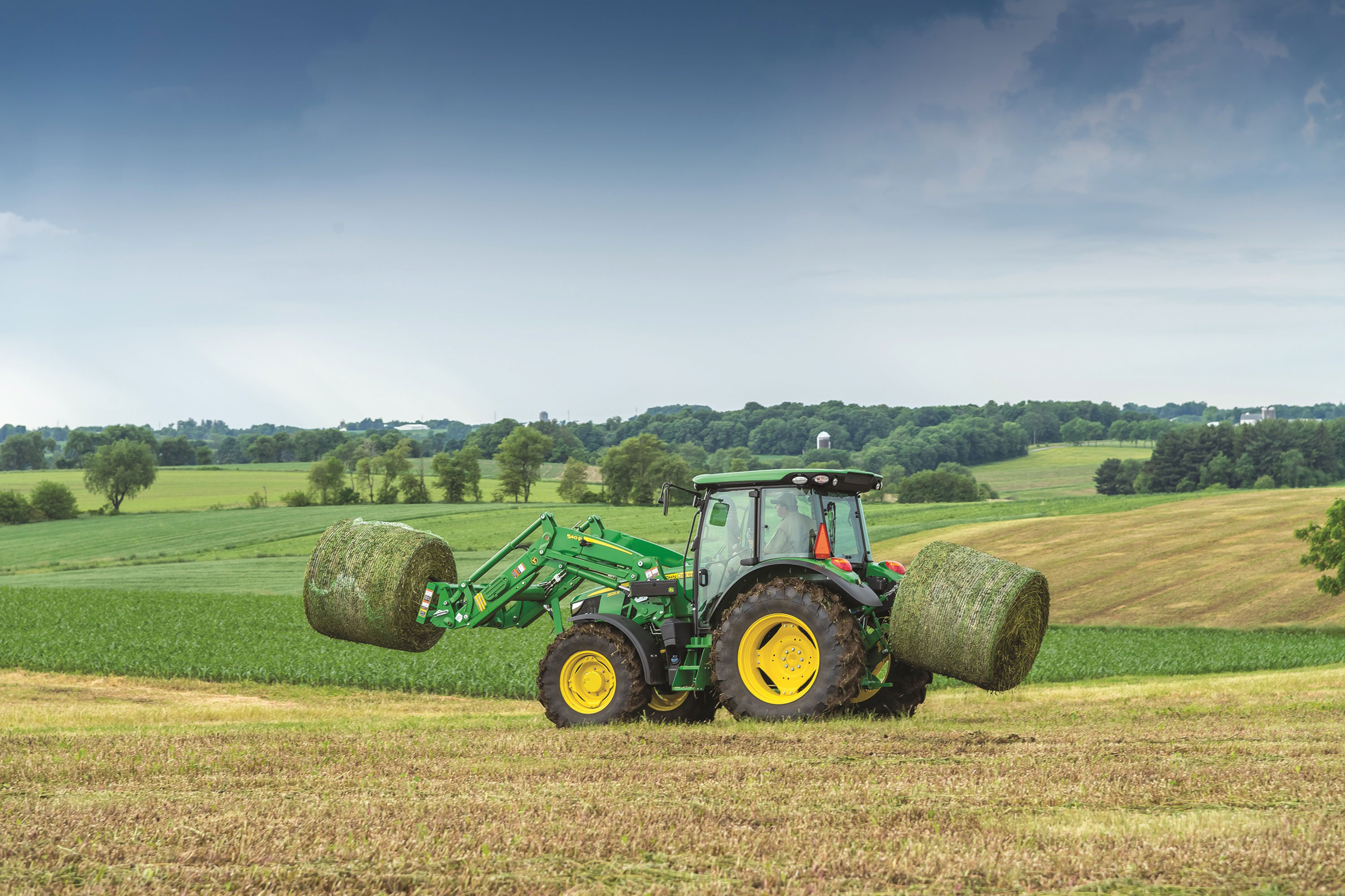New John Deere 5R Series Tractors are available with two fully ...