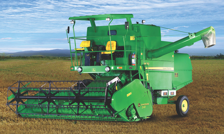 John Deere Grain Harvesting