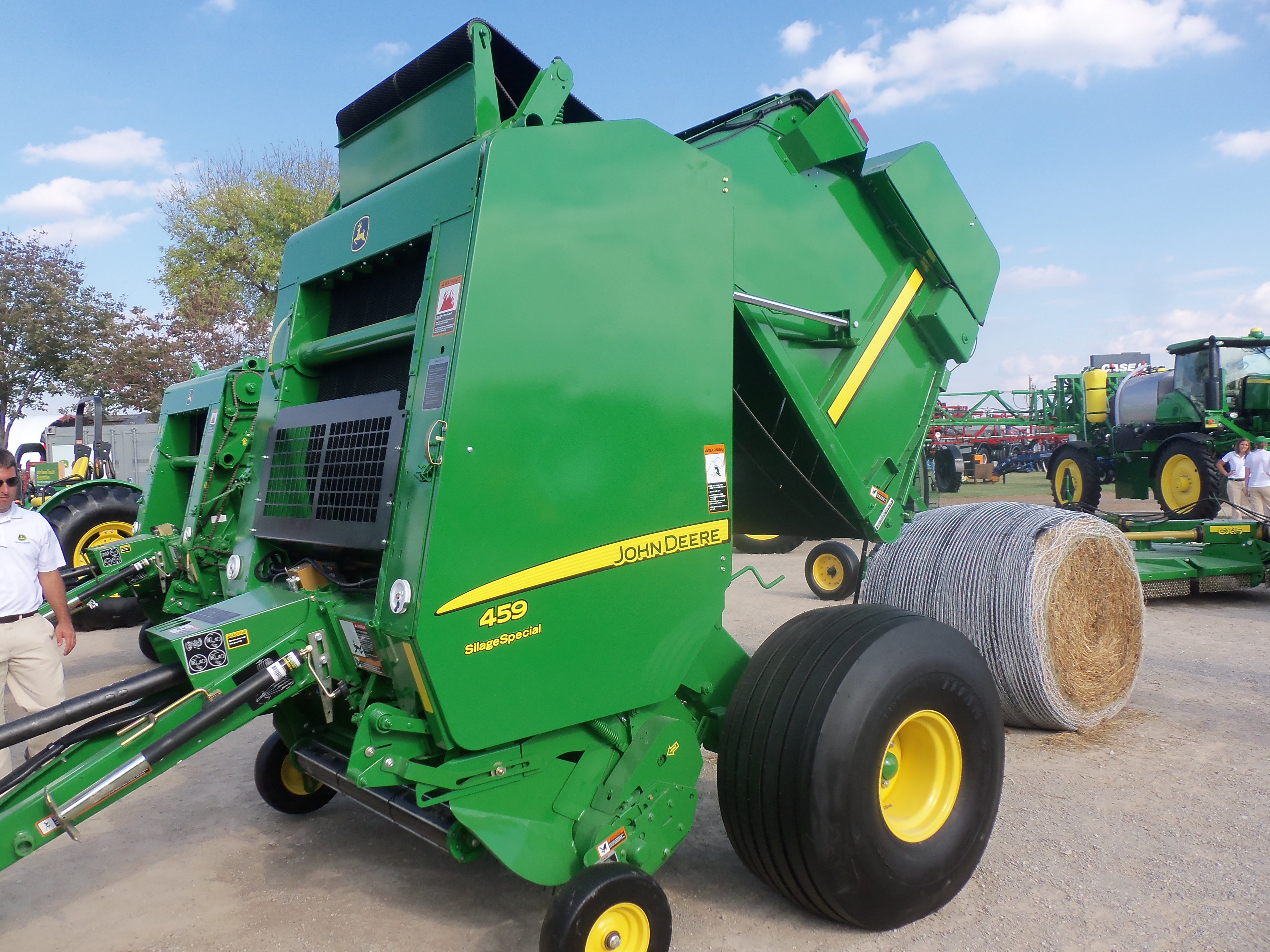 John Deere 459 round baler | John Deere equipment | Pinterest