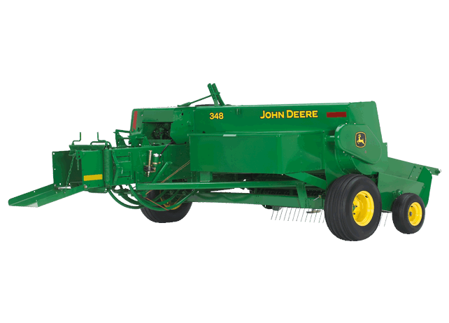 348 Small Square Baler | Hay and Forage | John Deere