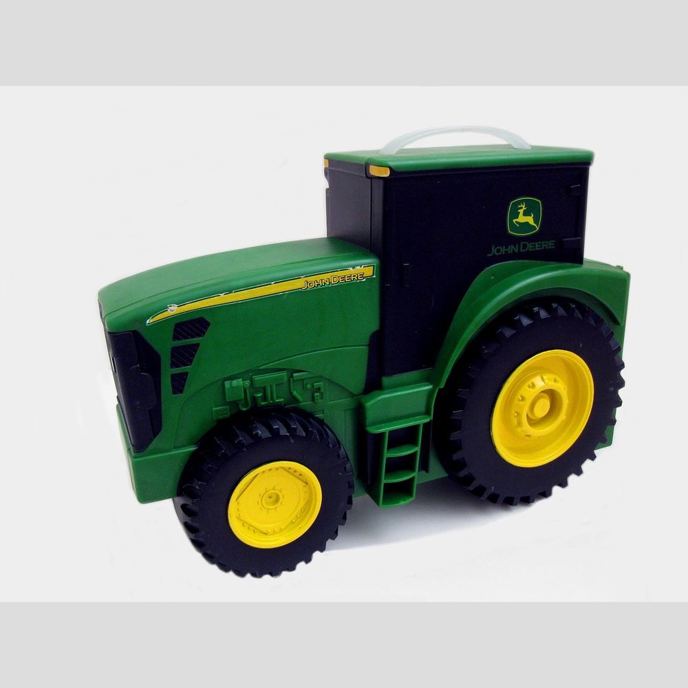 ERTL John Deere Tractor Farm Vehicle Storage Container Toy ...