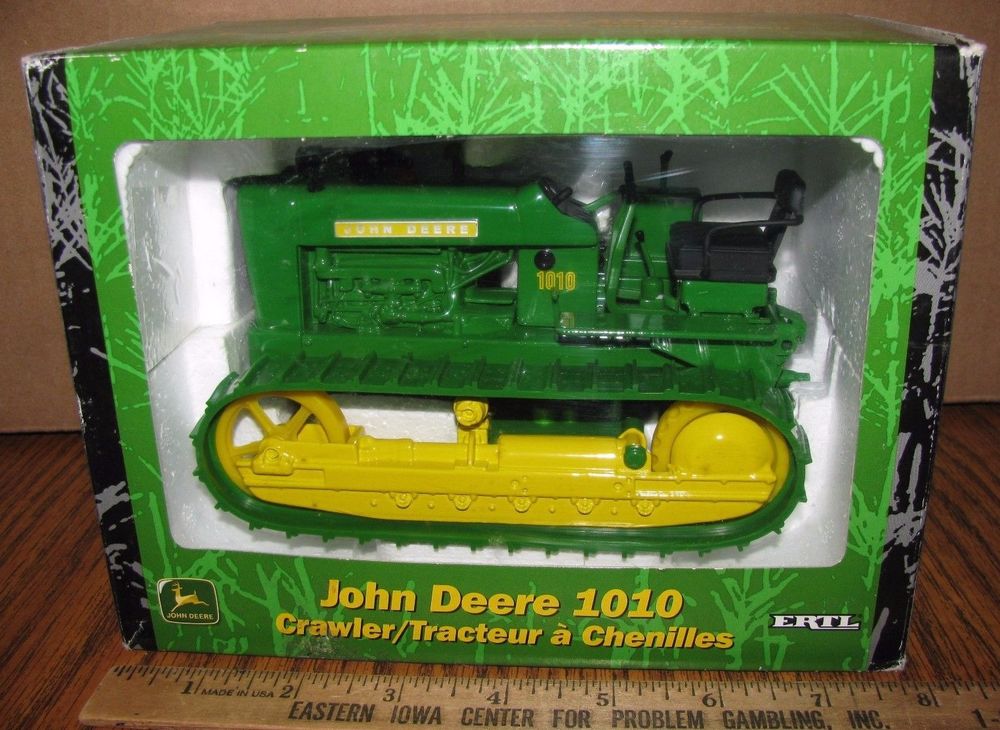 John Deere 1010 Crawler Tractor 1/16 Ertl Toy #15191 jd ...