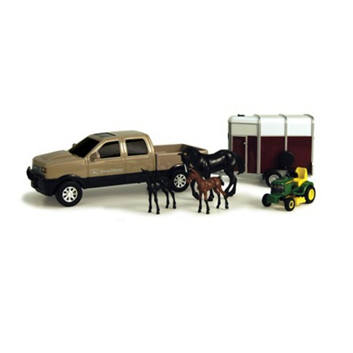 Ertl John Deere Truck Animal Hauling Set 1/32 37656A by ...