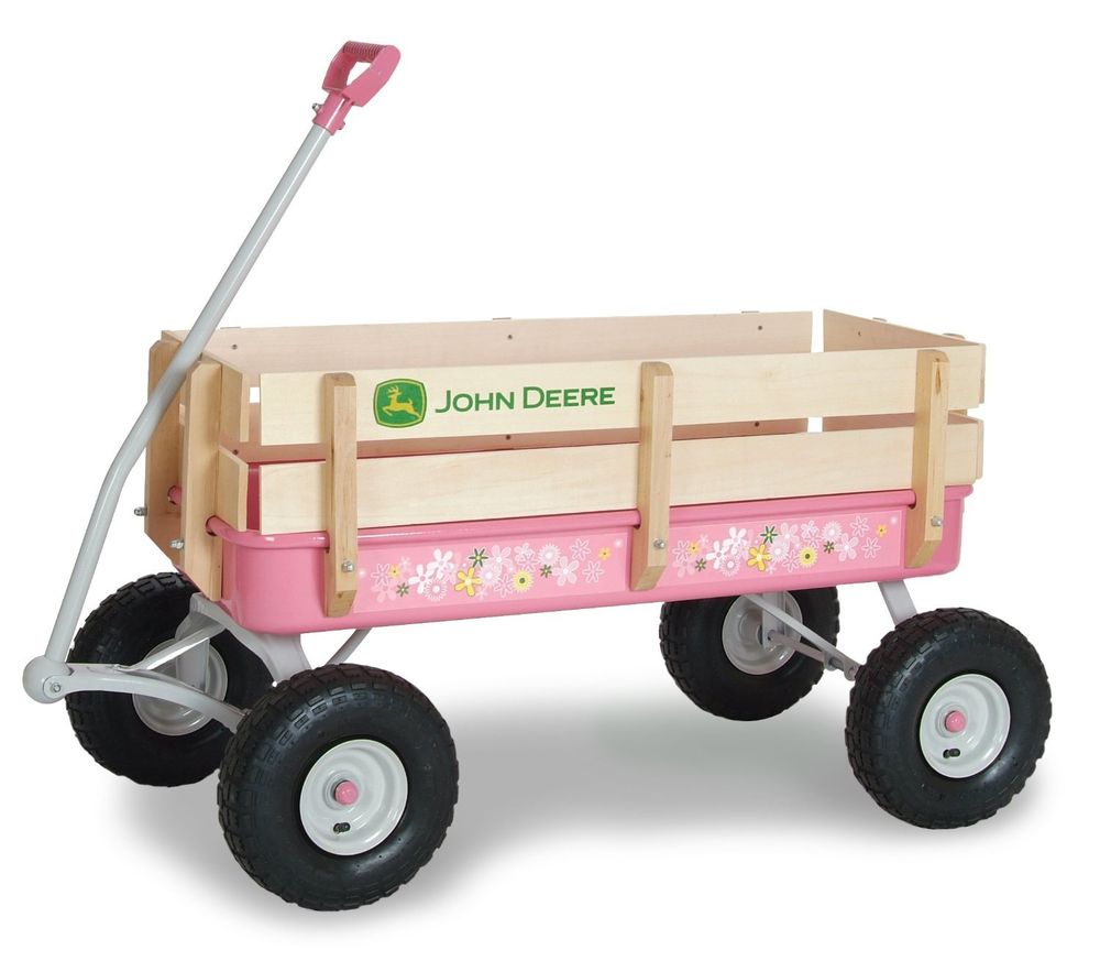 BRAND NEW! Ertl John Deere Steel Stake Wagon, Pink | eBay