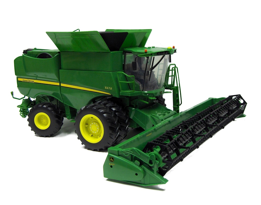 1/16th ERTL Big Farm John Deere S670 Combine