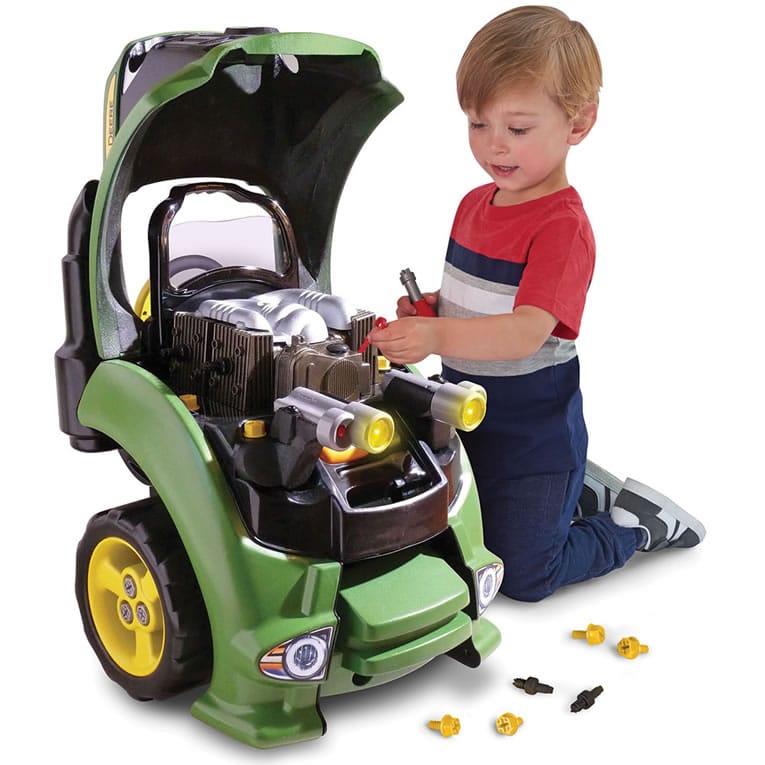 John Deer Tractor Engine Repair Set Teaches Your Kids To ...