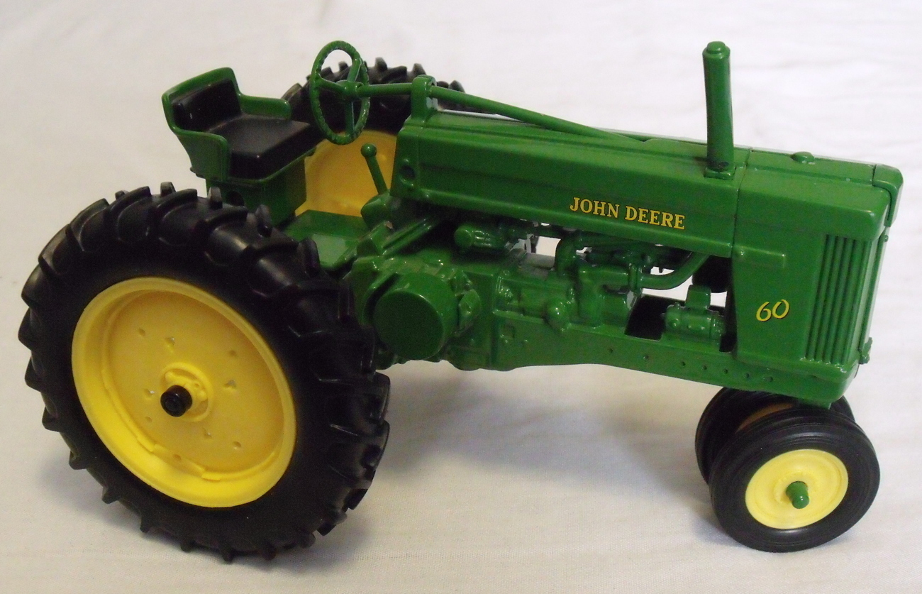 Toys John Deere Green 60 Die Cast Metal Tractor ...