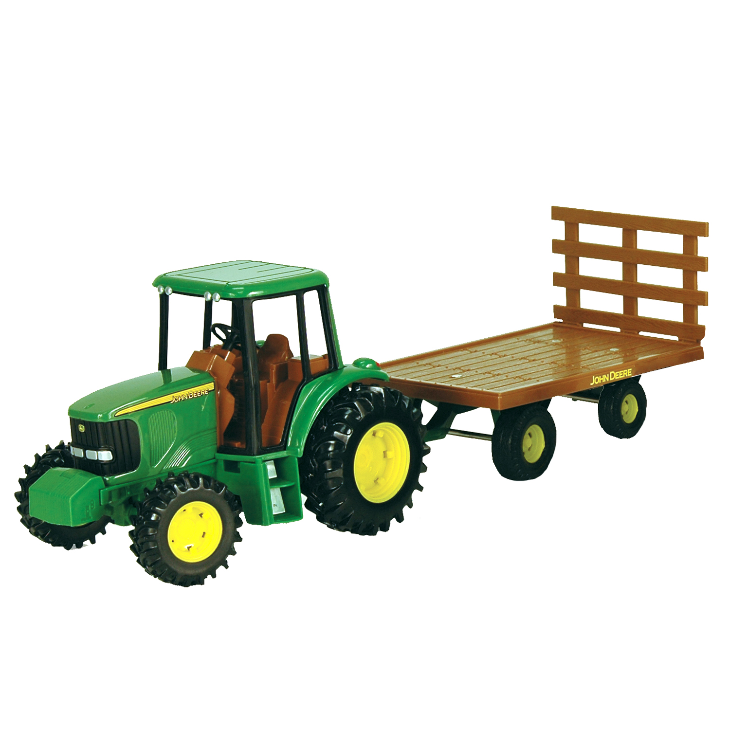 John Deere Toys - 8 Tractor with Flatbed at ToyStop