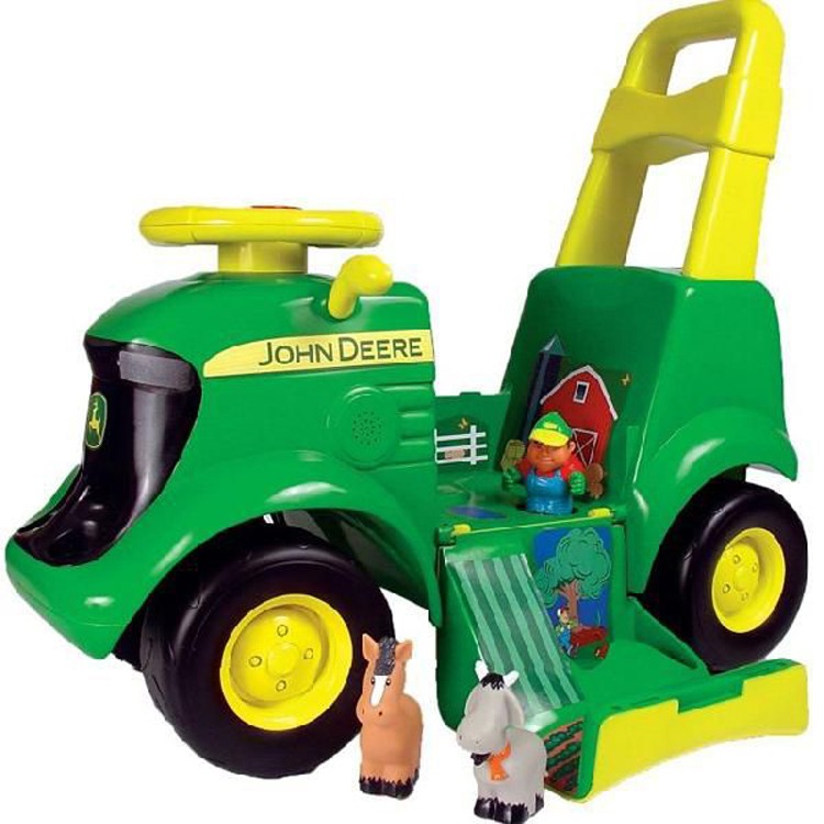 John Deere Tractor Scooter Toddler Ride-on Toy ...