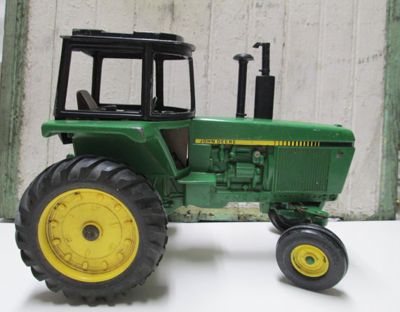 Vintage John Deere Tractor Toy by Ertl Die Cast by ...