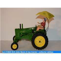 Ertl John Deere A toy tractor - collector edition