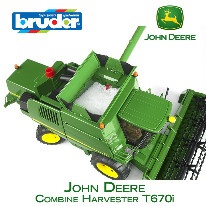 Bruder - John Deere Combine Harvester T670i - Online Toys ...