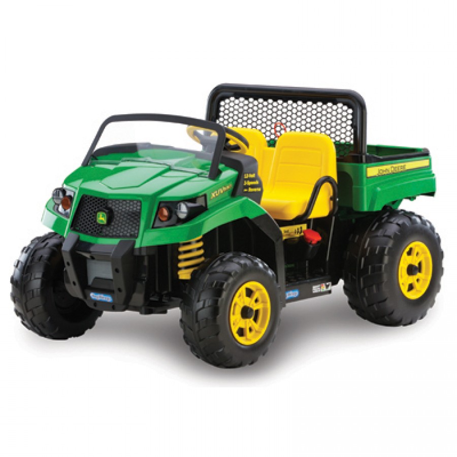 Kid's John Deere 12 Volt XUV Gator Ride On Toy | RunGreen.com