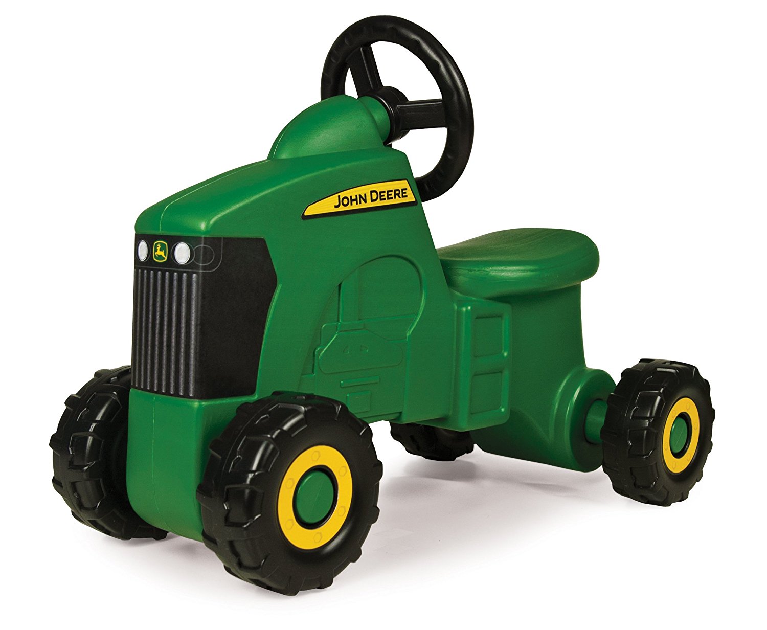 Kids John Deere Sit N Scoot Wide wheelbase Toy Ride On ...