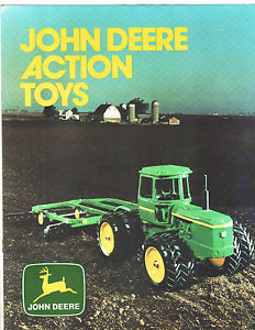 1977 JOHN DEERE TRACTOR & EQUIPMENT ERTL TOY CATALOG ...