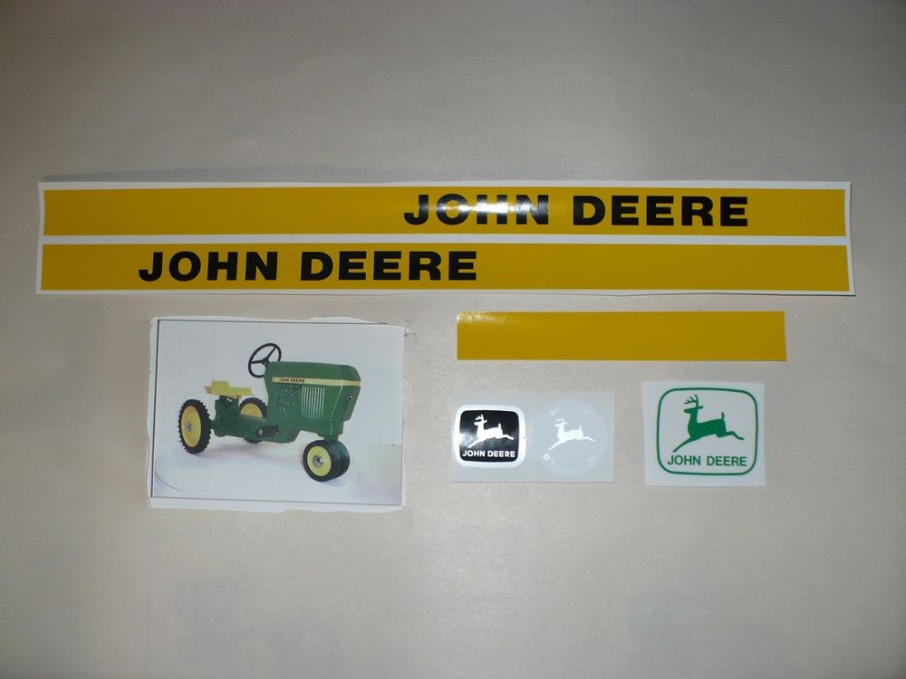 DECAL SET GEN II 30 Series John Deere Toy Pedal Tractor ...