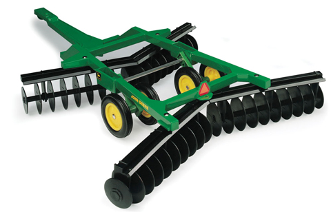 John Deere Disc Farm Toy Tractor ERTL New 45060 | eBay