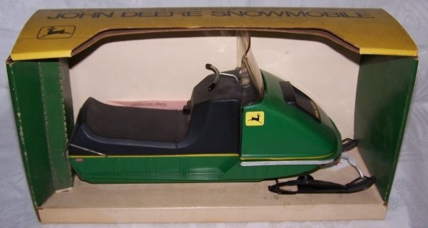 324: Normatt John Deere Toy Snowmobile : Lot 324