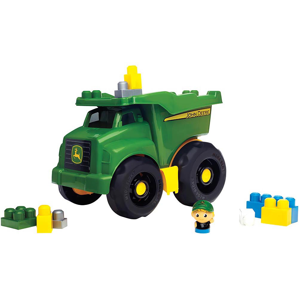 Mega Bloks John Deere Dump Truck Toy: 065541808010 ...