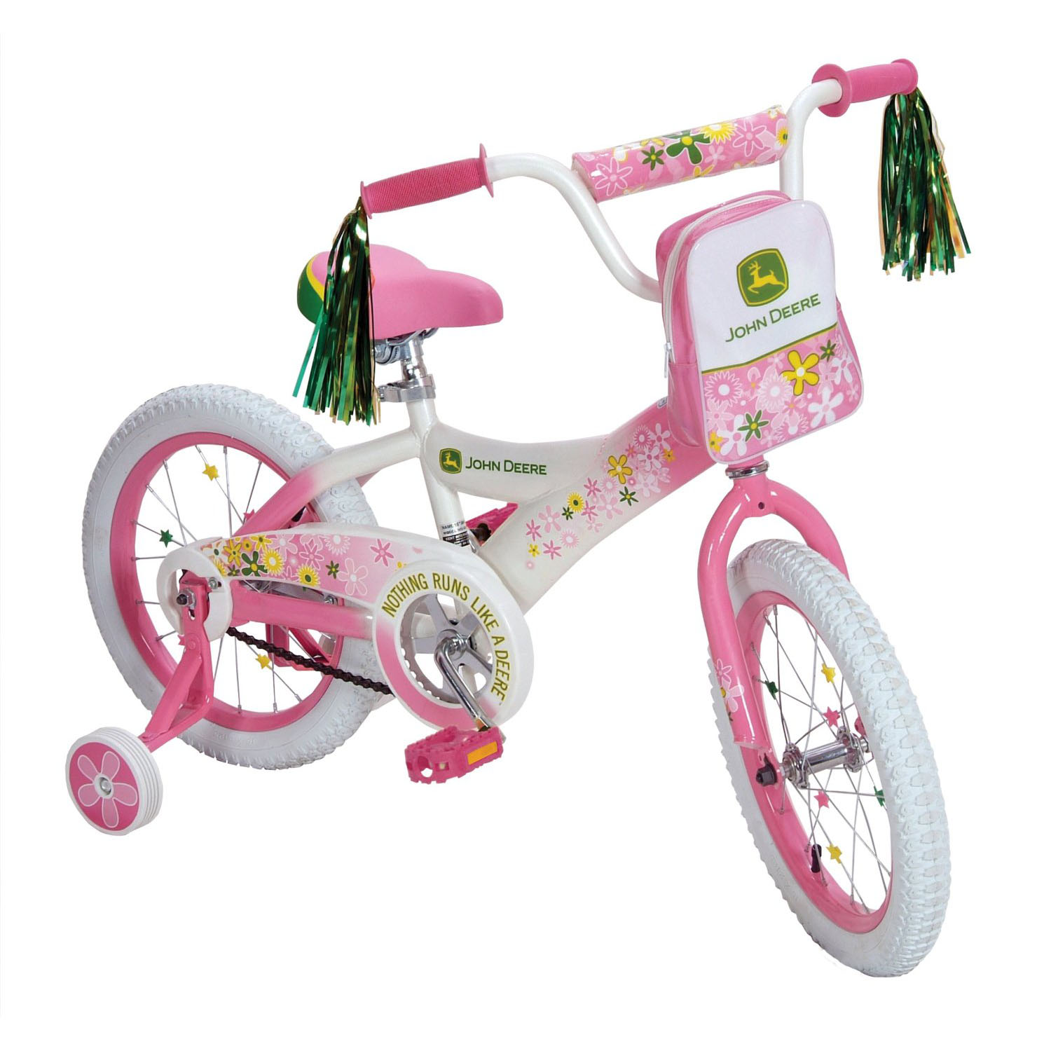 John Deere Toys - Girls Bike - Pink at ToyStop