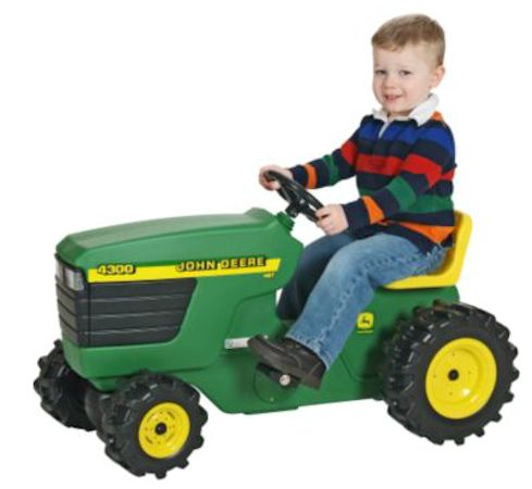John Deere 34380 Kids Plastic Pedal Tractor Ride-on NEW ...