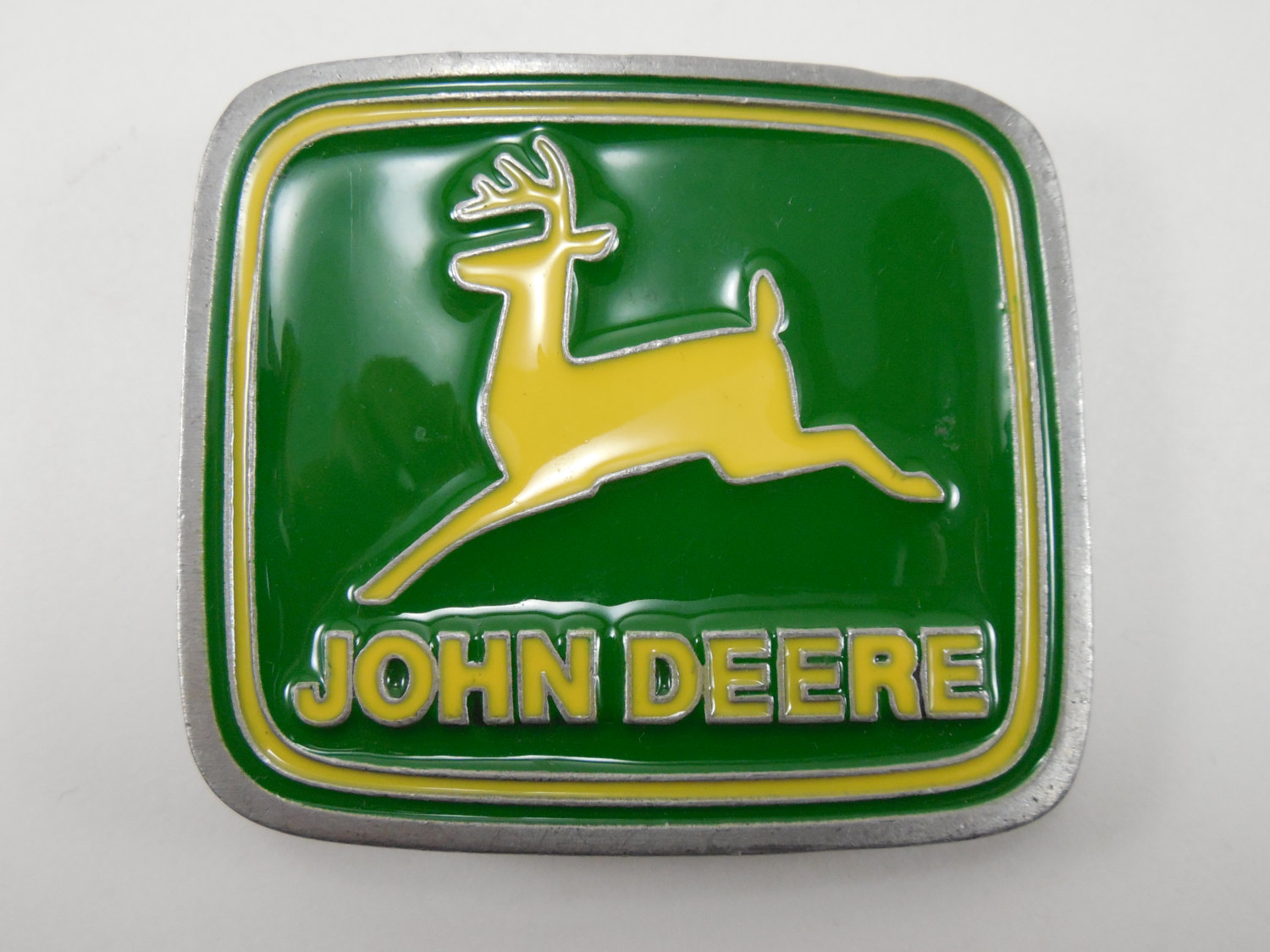 Vintage John Deere Belt Buckle by Paul Frank Made In USA