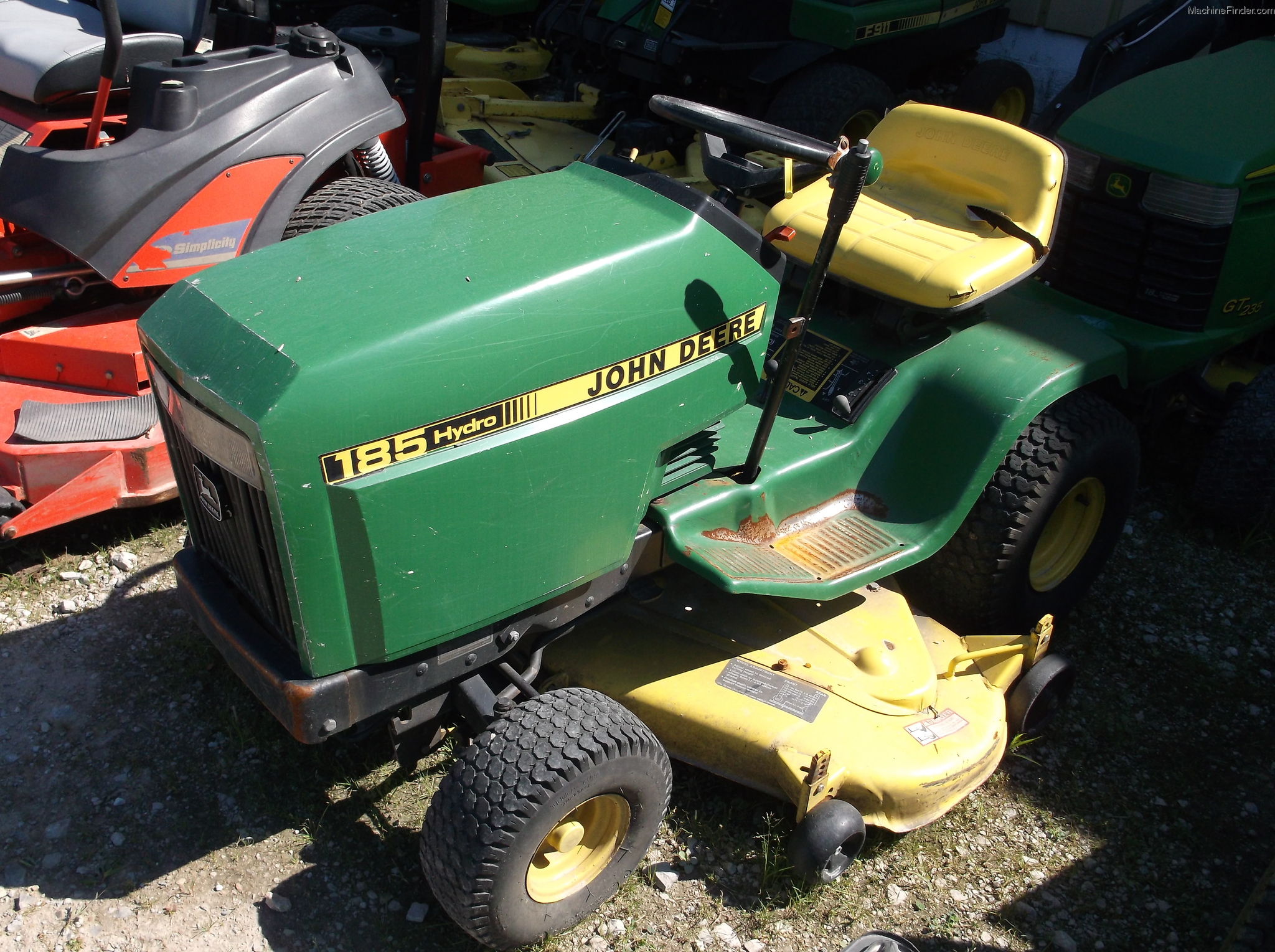 1986 John Deere 185 Lawn & Garden and Commercial Mowing ...