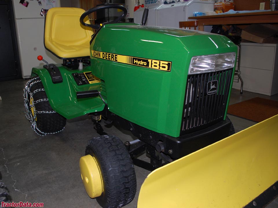 TractorData.com John Deere 185 tractor photos information