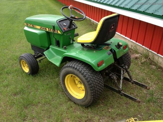 1981 John Deere 314 Lawn & Garden and Commercial Mowing ...