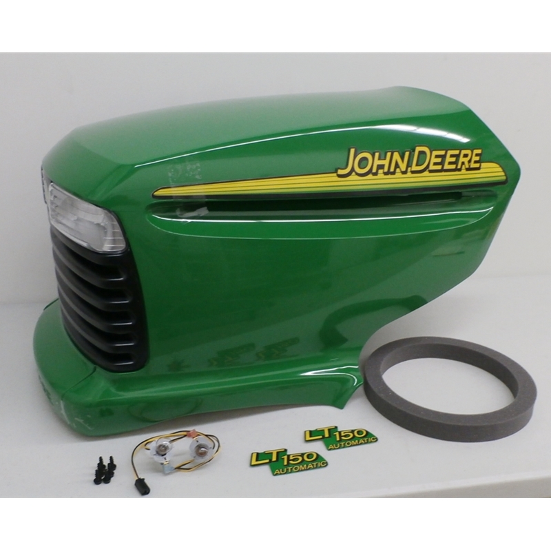 John Deere LT150 complete hood AM131759 AM132530 | eBay