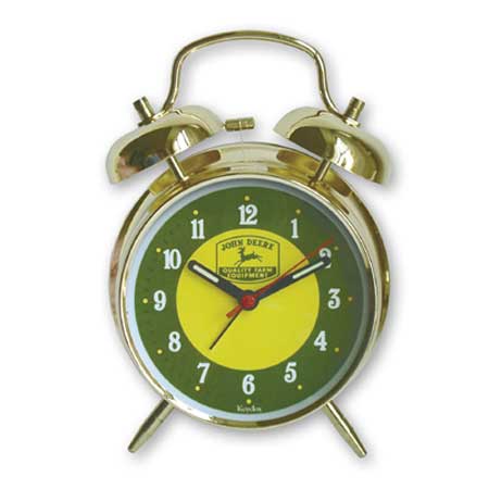 John Deere Twin Bell Alarm Clock - LP10245