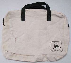 ... about John Deere Tractor Canvas Tote Tool Zippered Bag with Handles