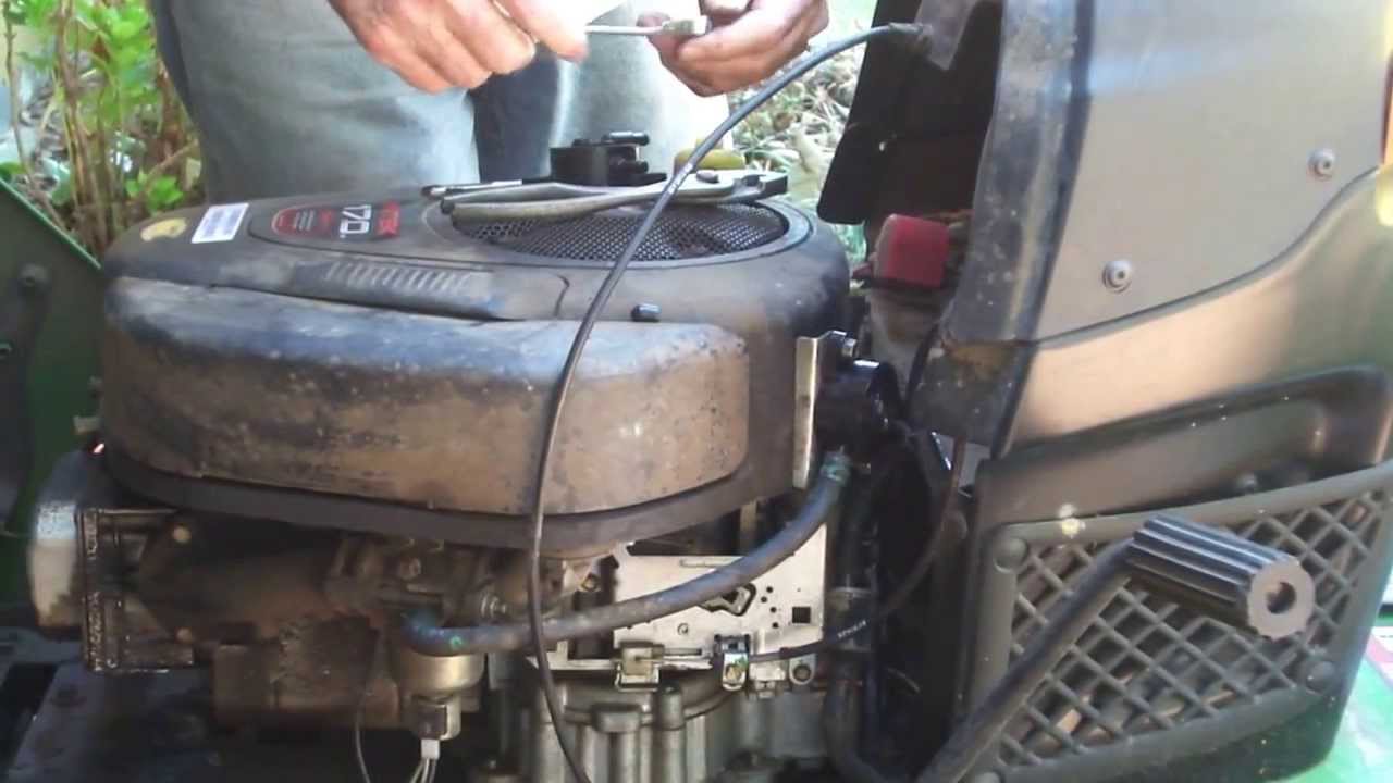 How To Replace A Fuel Pump On John Deere L100 - YouTube