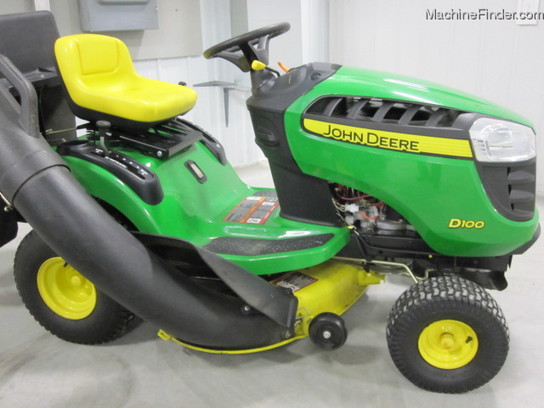 2011 John Deere D100 Lawn & Garden and Commercial Mowing ...