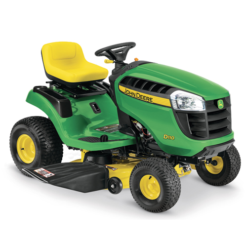 John Deere D110 Riding Lawnmower - John Deere D100 Series ...