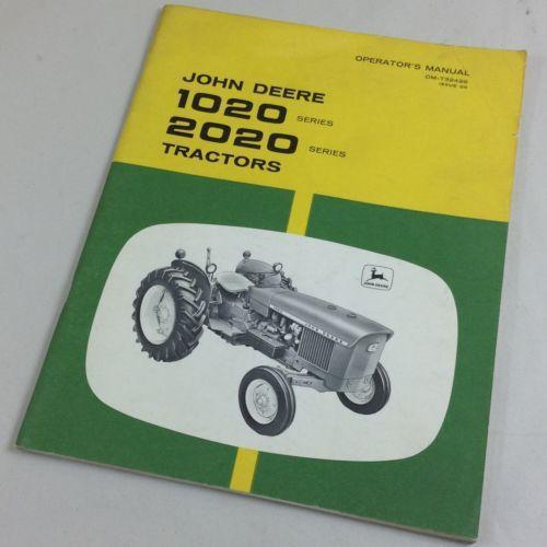 John Deere 1020 Manual | eBay