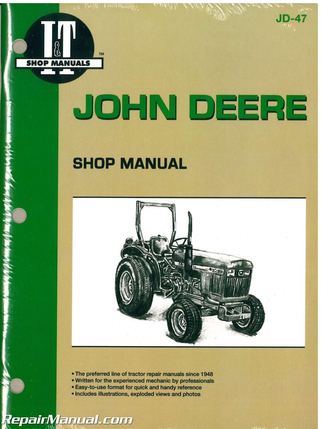 John Deere 850 950 1050 Tractor Workshop Manual